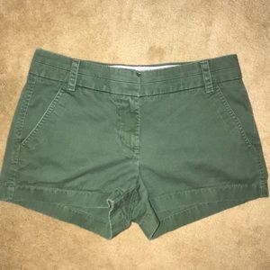 J Crew chino shorts size 0